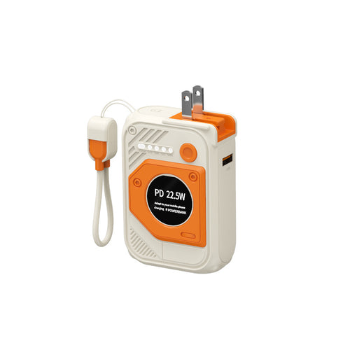 Powerbank mit integrierten USB-Anschlüssen Skanto