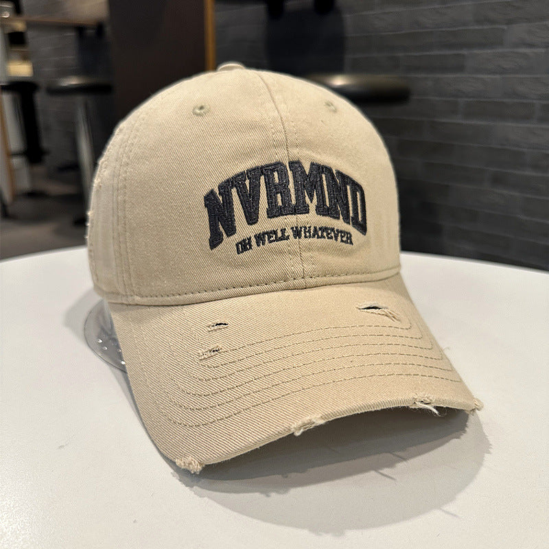 Herren Baseballkappe mit Used-Grafik Skanto