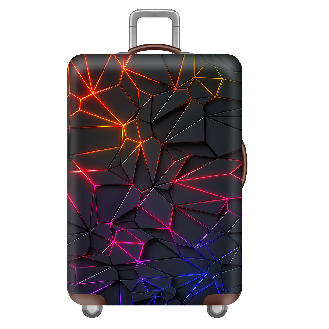 Unisex Nan Robuster Hartschalen-Trolley mit Polycarbonat-Außenschale und Automarken-Motiv Skanto
