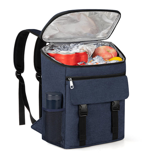 Unisex Nan Isotherm Kühlrucksack mit großem Kühlfach, gepolsterten Schultergurten und seitlichen Netztaschen Skanto