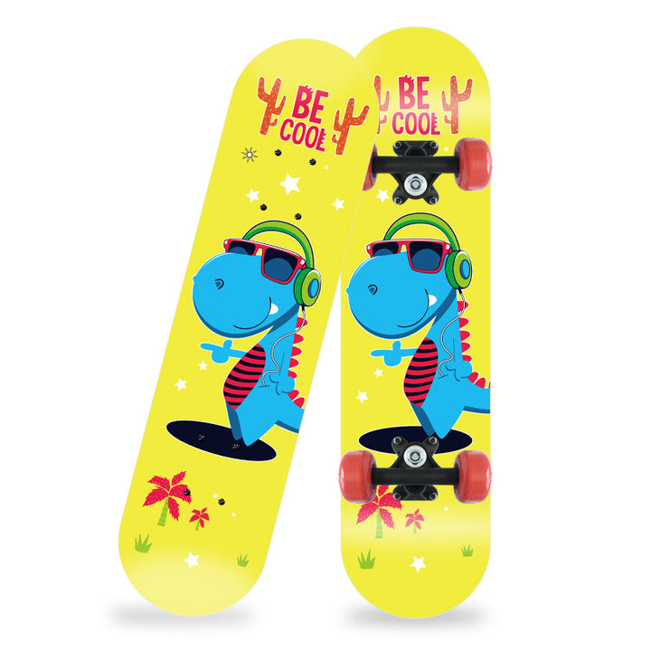 Cartoon-inspiriertes Mini-Skateboard Skanto