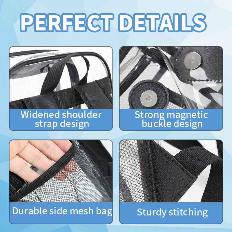 Transparenter Rucksack Skanto