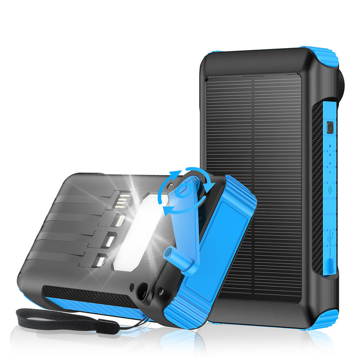 Solar Powerbank mit mehreren Ladeoptionen Skanto
