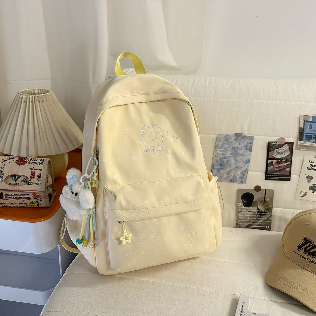Niedlicher Schulrucksack im Charakter-Design