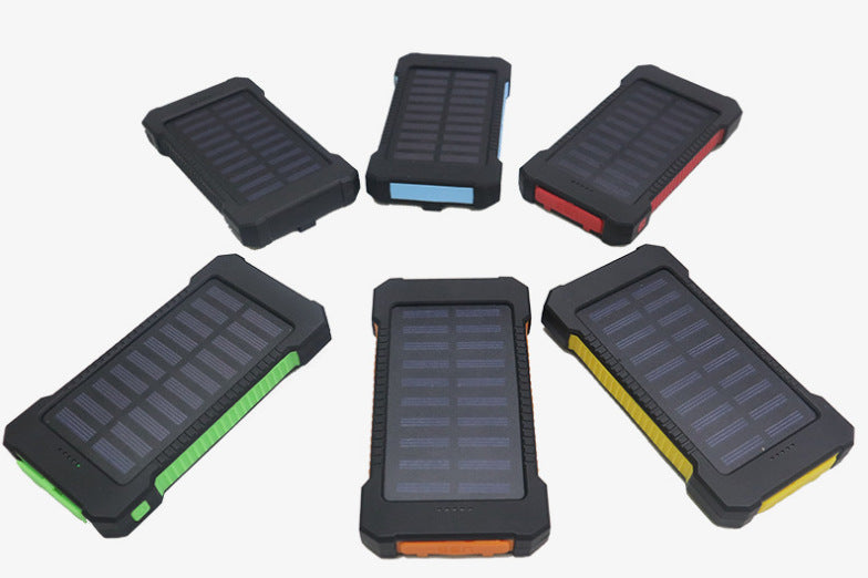 Solar-Powerbank mit robustem Gehäuse und smarter Ladefunktion Skanto