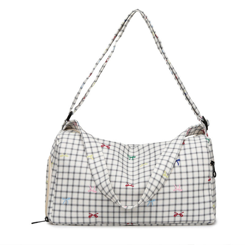 Sportliche Crossover-Tasche mit einzigartigem Sternmuster Skanto