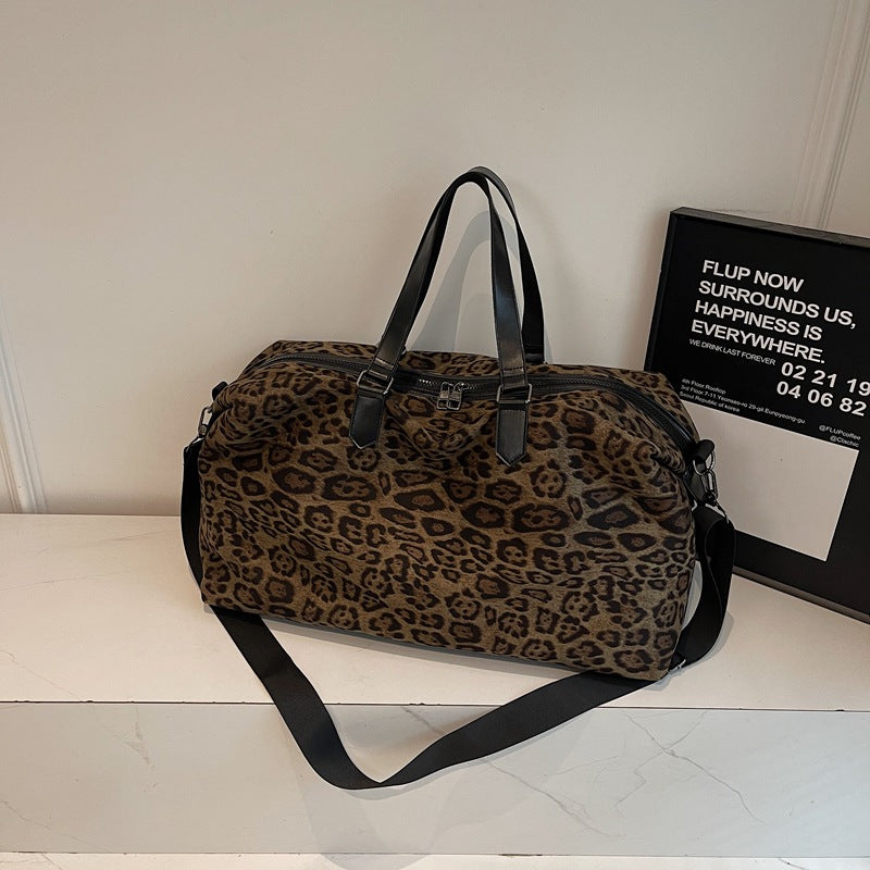 Wochenend-Reisetasche im trendigen Leopardenmuster Skanto