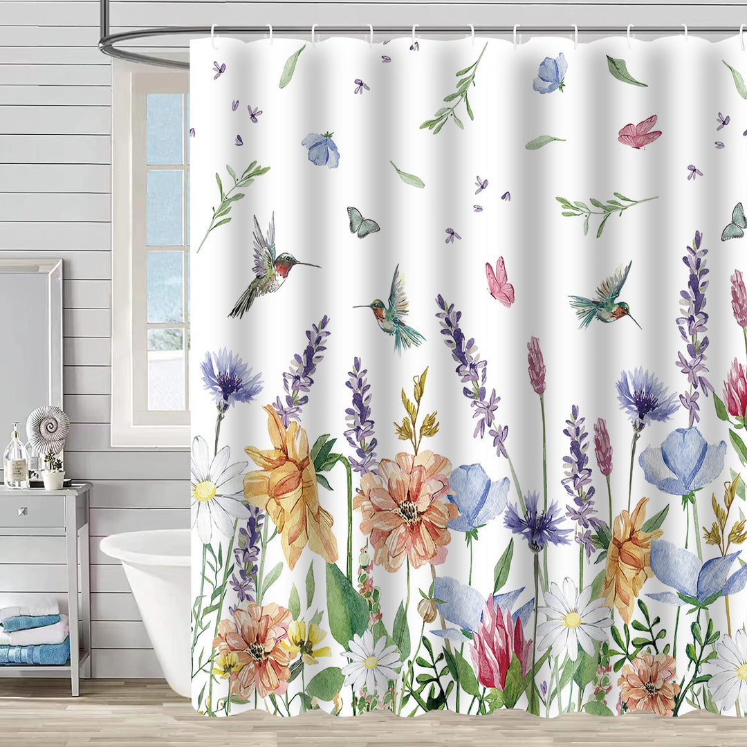 Duschvorhang Skanto mit Naturmotiv