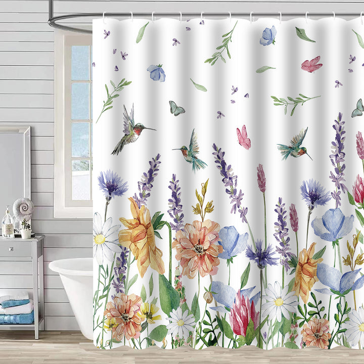 Duschvorhang Skanto mit Naturmotiv