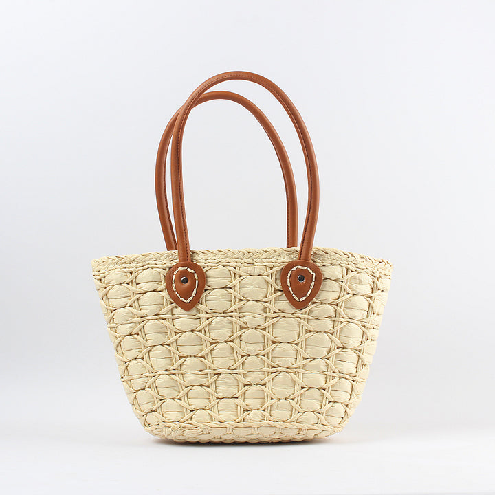 Geflochtene Strohtasche Skanto