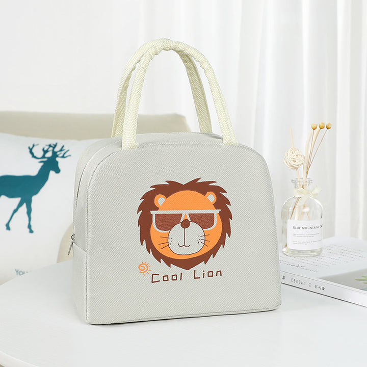 Isolierte Lunchtasche mit verspieltem Fuchs-Design Skanto