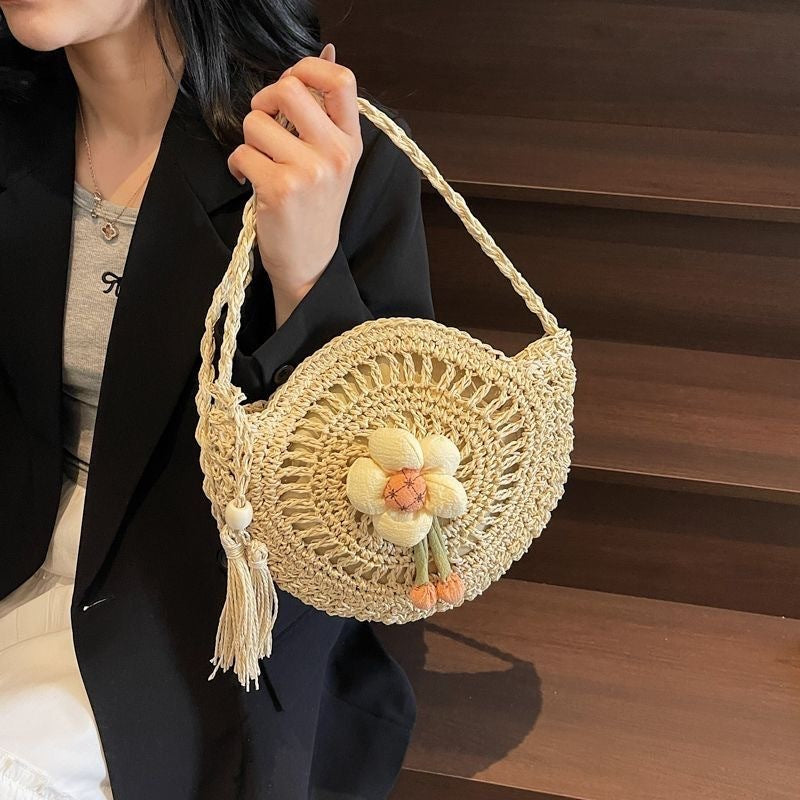 Handgemachte Strohtasche Skanto