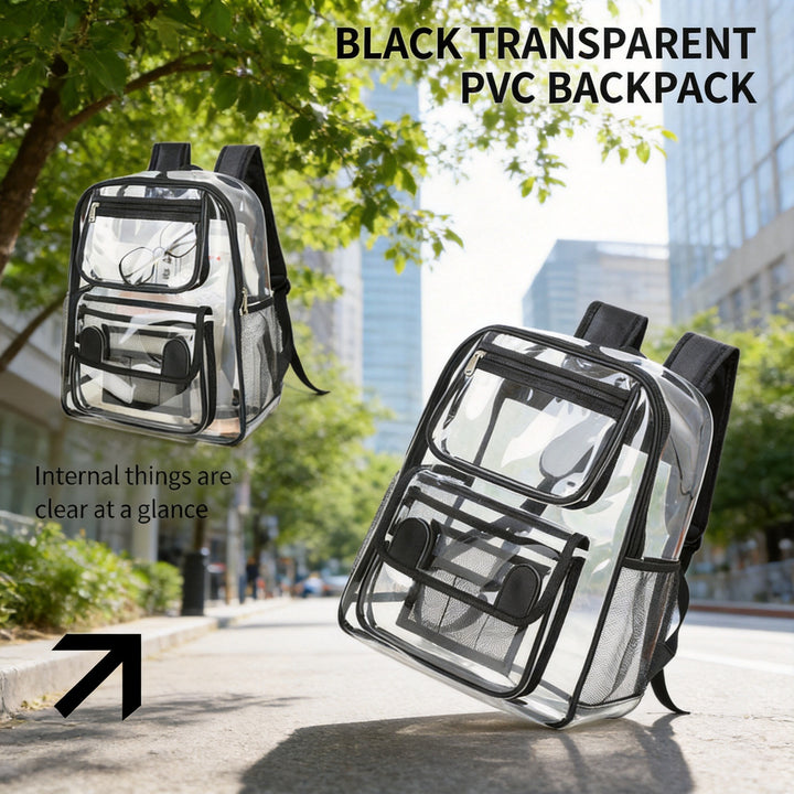 Transparenter Sicherheitsrucksack Skanto
