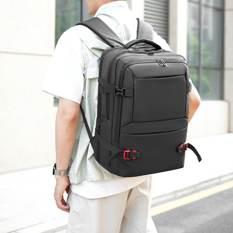 Multifunktionaler Laptop-Rucksack mit wasserabweisendem Design und ergonomischen Gurten Skanto