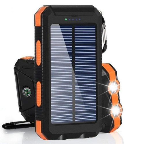 Robuste solarbetriebene Powerbank Skanto