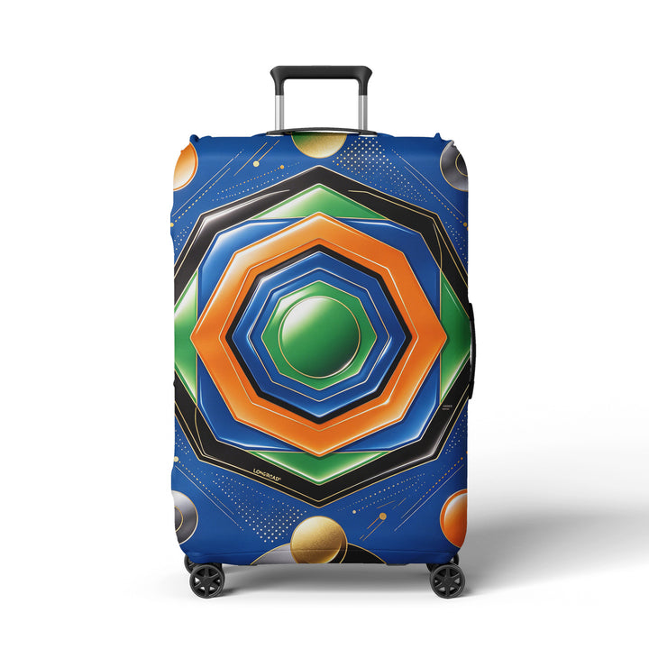 Damen Kofferhülle mit modernem geometrischem Design Skanto