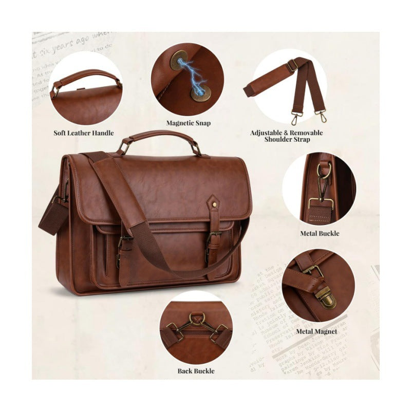 Elegante Laptoptasche mit multifunktionalen Fächern Skanto