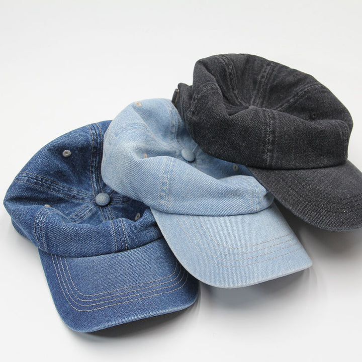 Lässige, verstellbare Damen-Baseballcap aus Denim Skanto