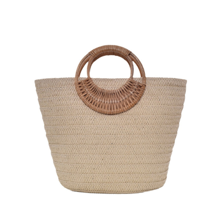 Handtasche mit geflochtenem Griff Skanto