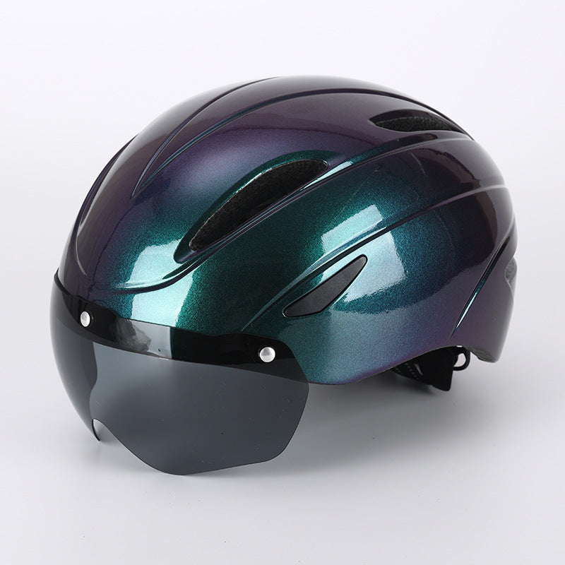 Fahrradhelm mit integriertem Visier Skanto