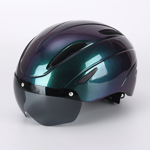 Fahrradhelm mit integriertem Visier Skanto
