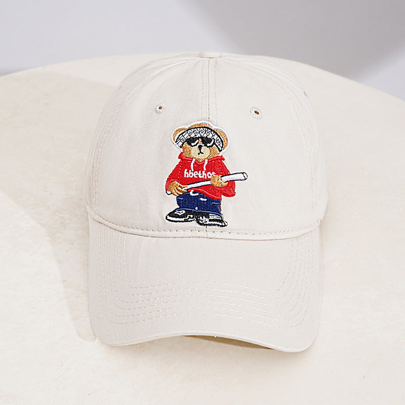 Herren Bestickte Baseballkappe mit Cartoon-Charakter Skanto