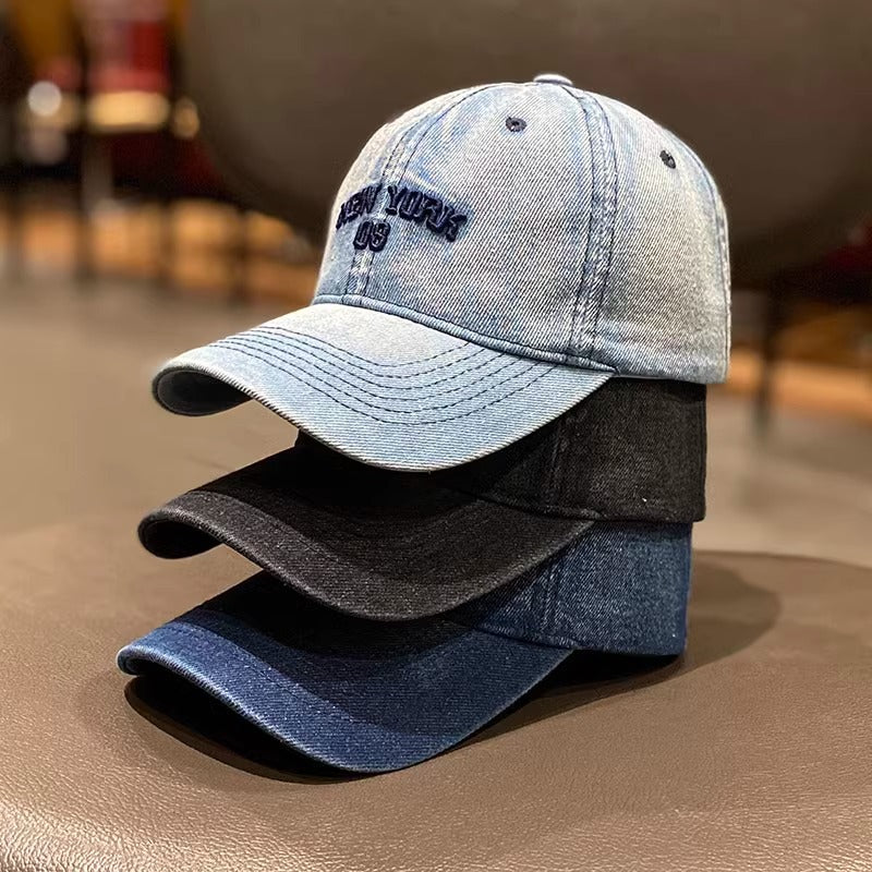 Damen Jeans-Baseballkappe im Vintage-Stil Skanto