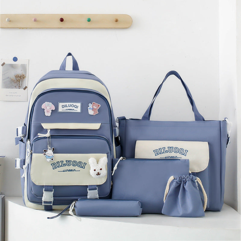 Vielseitiger Schulrucksack Skanto mit mehreren Taschen