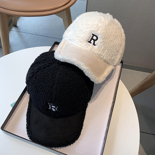 Damen Flauschige Plüsch-Baseballkappe Skanto