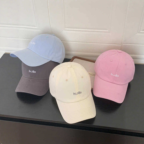 Unisex Lässige Baumwoll-Bestickte Cap Skanto