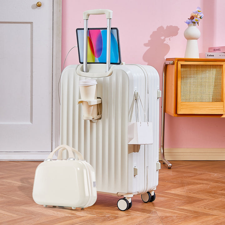 Unisex Innovativer Hartschalen-Reisekoffer Skanto