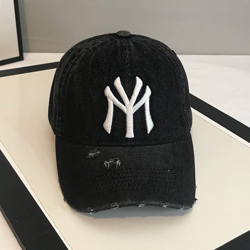 Baseballkappe aus Denim im Used-Look für Herren Skanto 1784188165