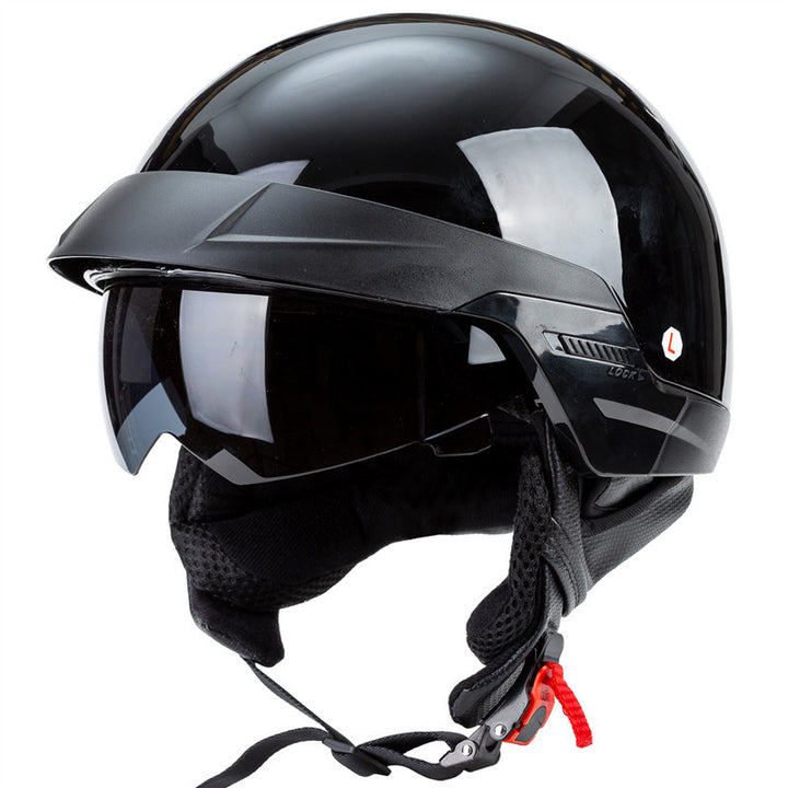 Fortschrittlicher Scooter-Helm mit integriertem Visier Skanto