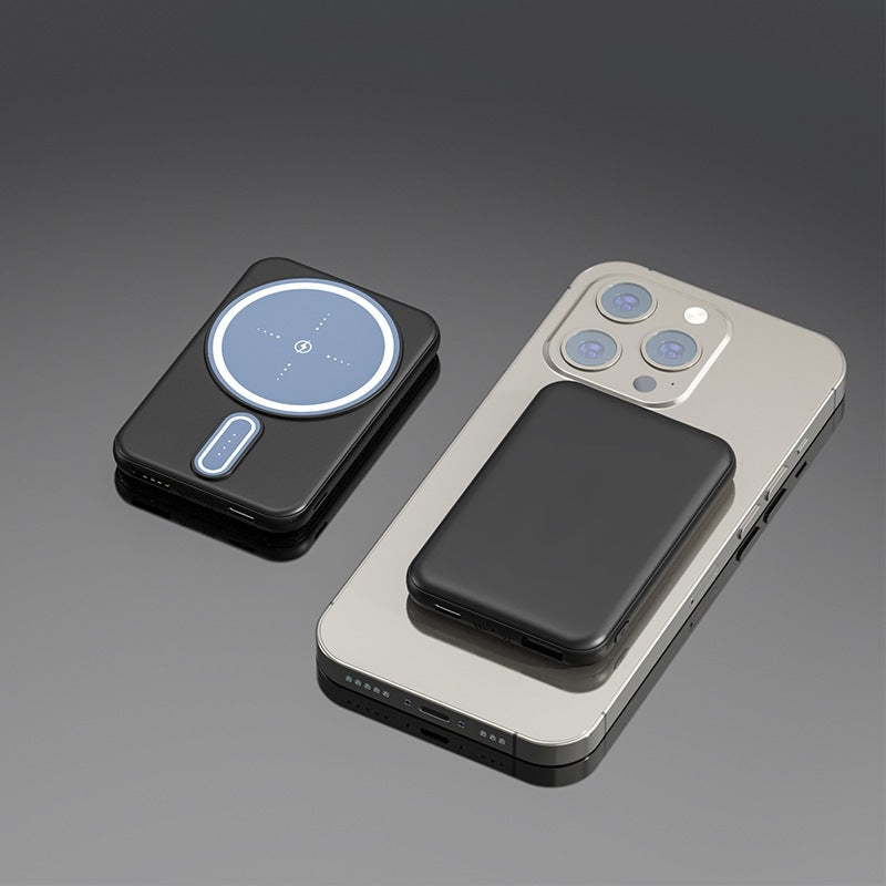 Tragbare Induktions-Powerbank mit Smart-Funktion Skanto
