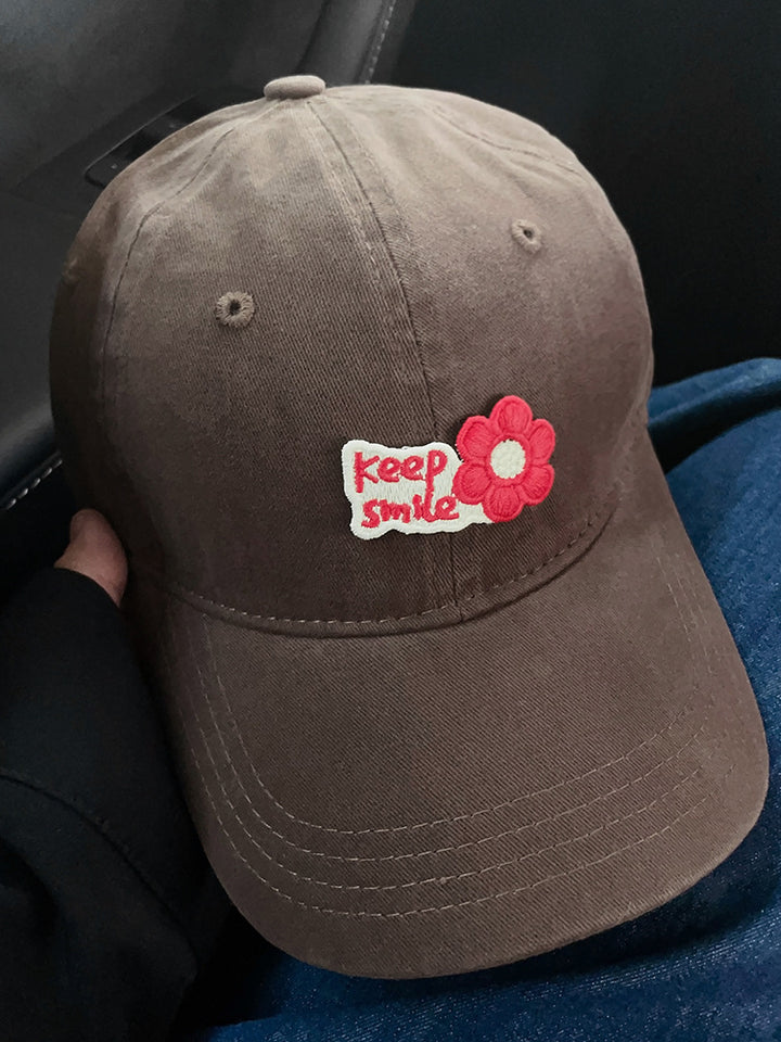 Damen Bestickte Motivations-Baseballkappe Skanto