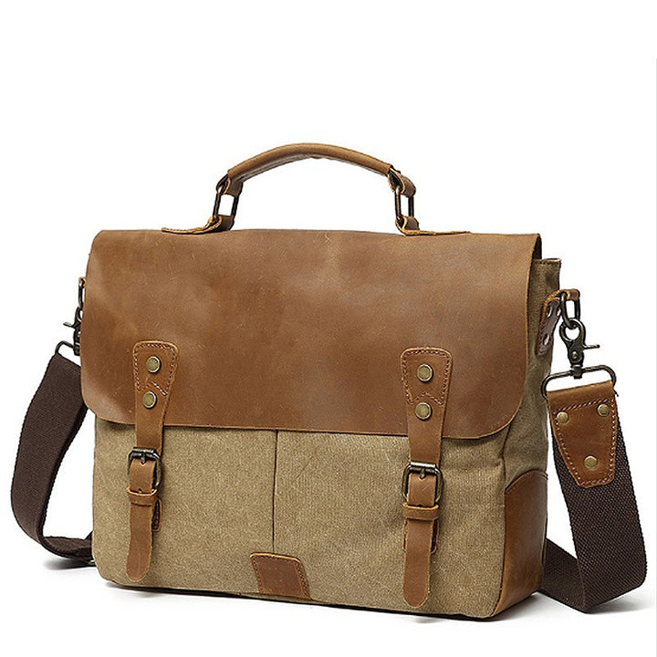 Robuste Active Bag aus strapazierfähigem Canvas und Skanto Leder