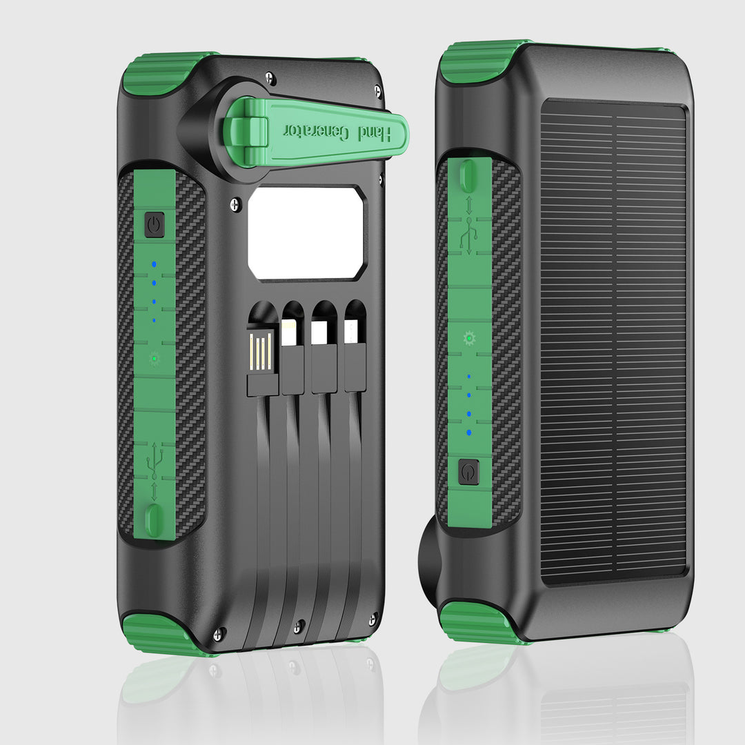 Solar Powerbank mit mehreren Ladeoptionen Skanto