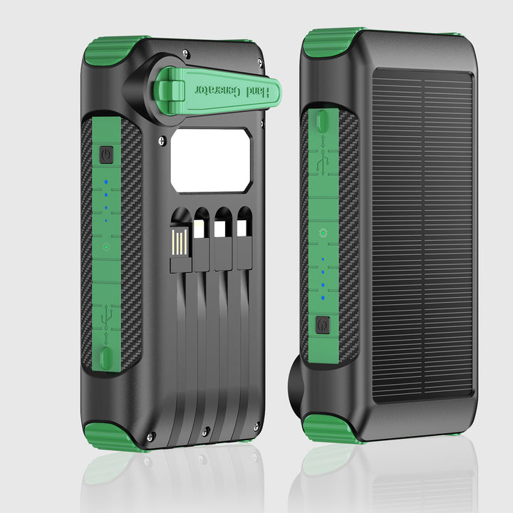 Solar Powerbank mit mehreren Ladeoptionen Skanto