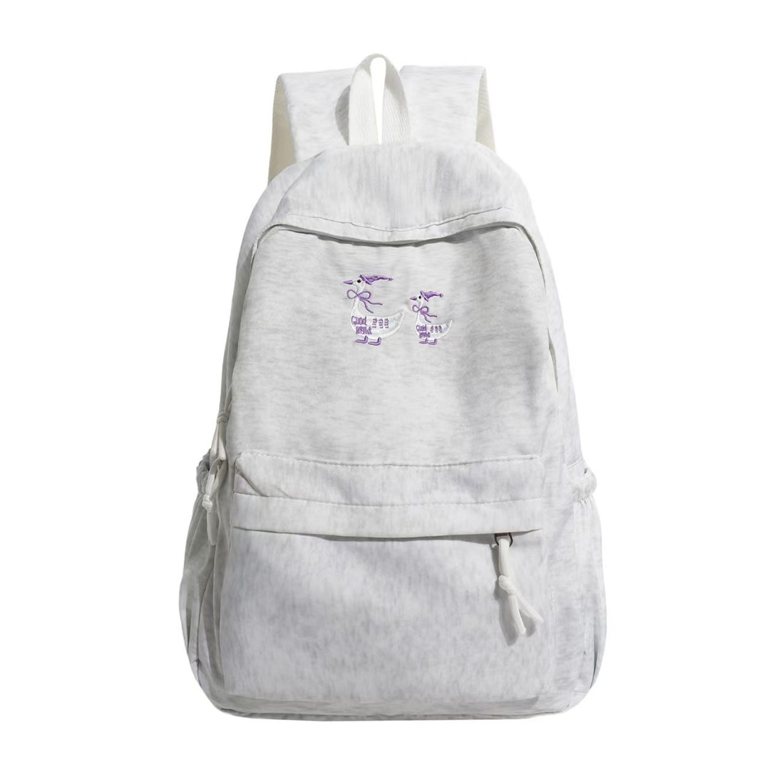 Charmanter bestickter Rucksack Skanto
