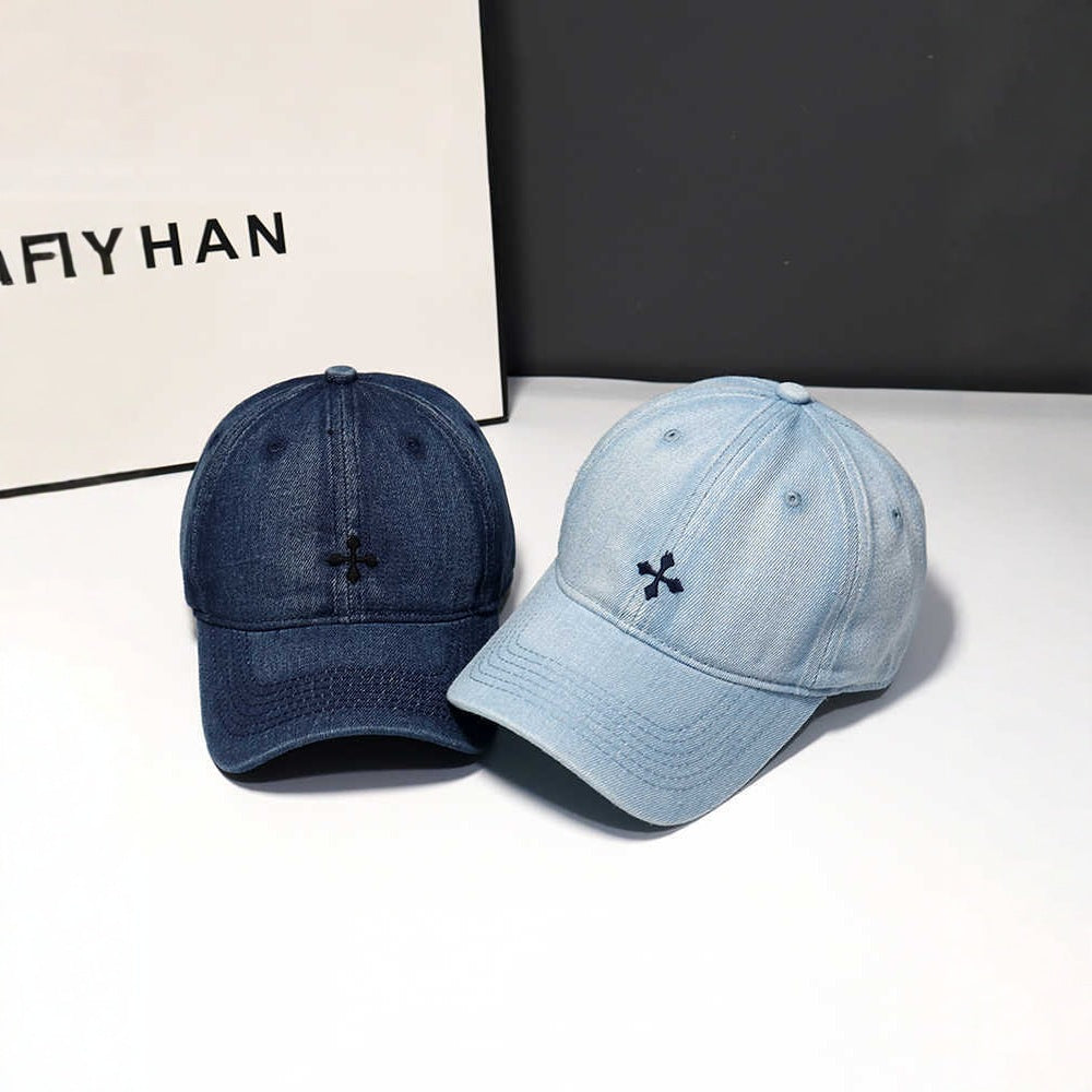 Verstellbare Denim-Kappe für Herren Skanto