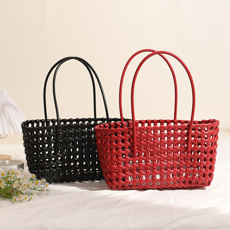 Geflochtene Strohtasche Skanto