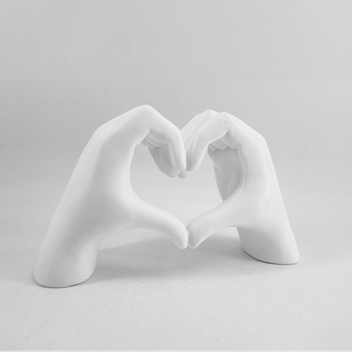 Skanto | LoveSculpt Handgemachte Holzherz-Dekoration – Symbol für Liebe & Verbundenheit für die Heimdekoration