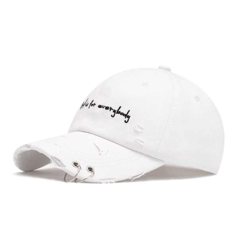 Unisex Distressed Grafik-Baseballkappe Skanto 1784270467