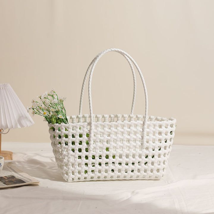 Geflochtene Strohtasche Skanto