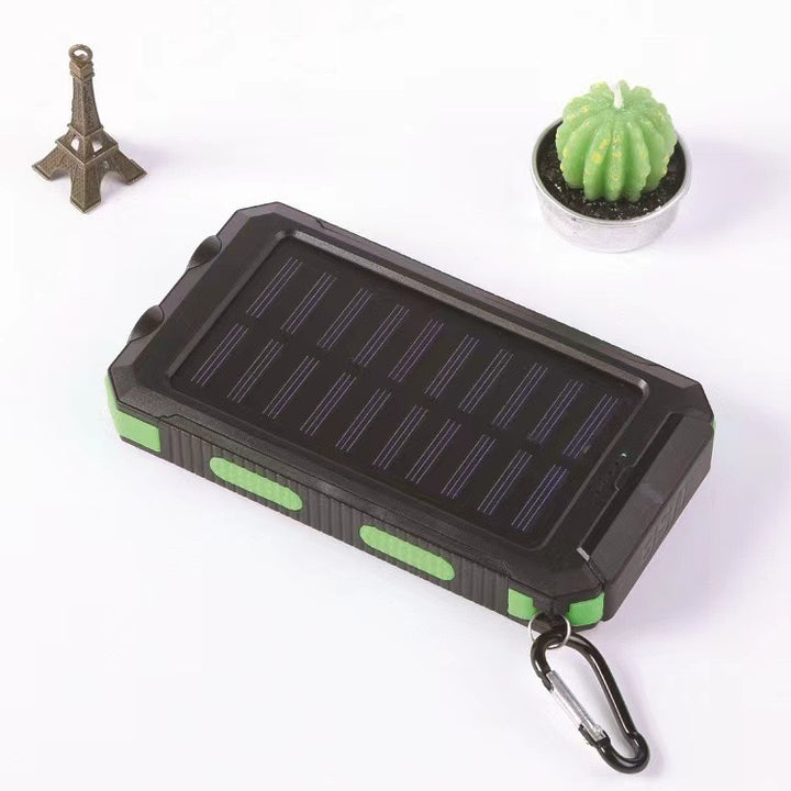 Robuste Solar-Powerbank mit mehreren Ladeanschlüssen Skanto