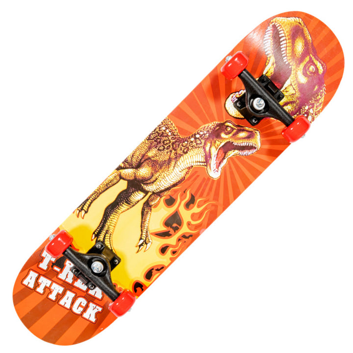 Trick-Skateboard mit Drachengrafik Skanto