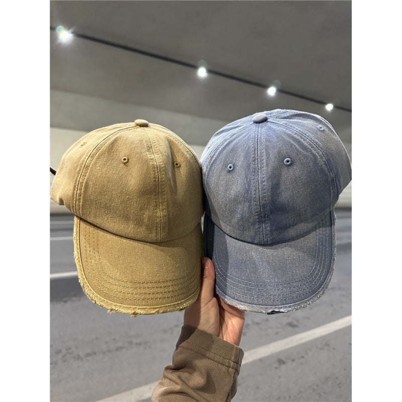 Damen Denim Baseballkappe im Used-Look Skanto 1784084028