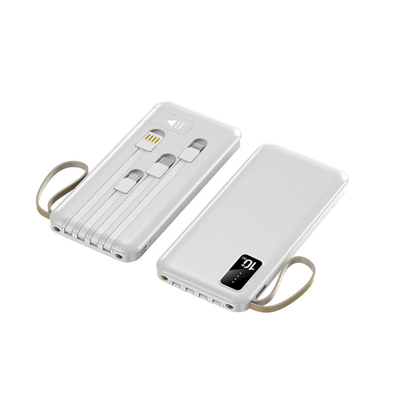 Powerbank mit integriertem Ladegerät Skanto