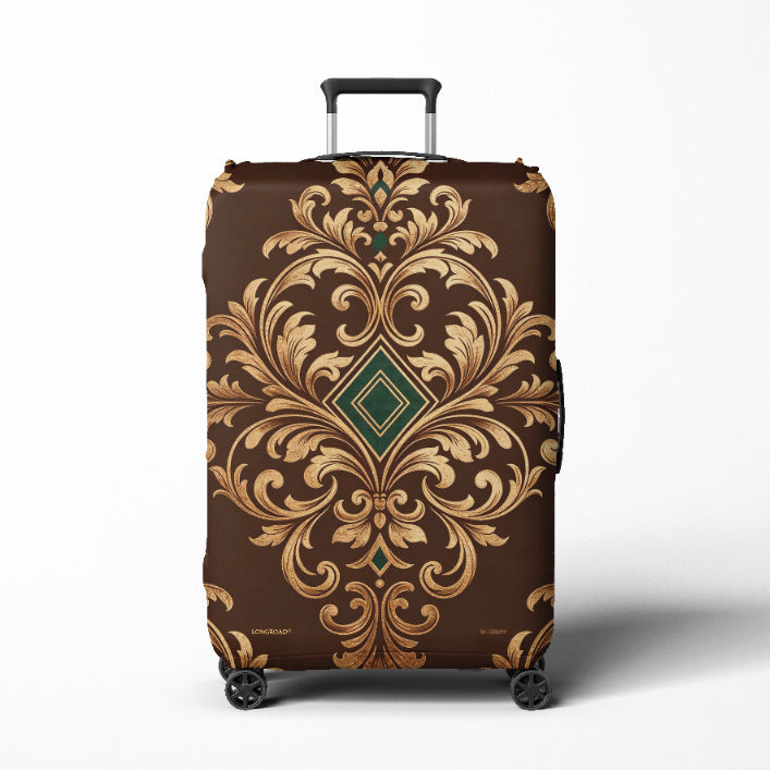 Damenkoffer Skanto mit elegantem Barockmuster