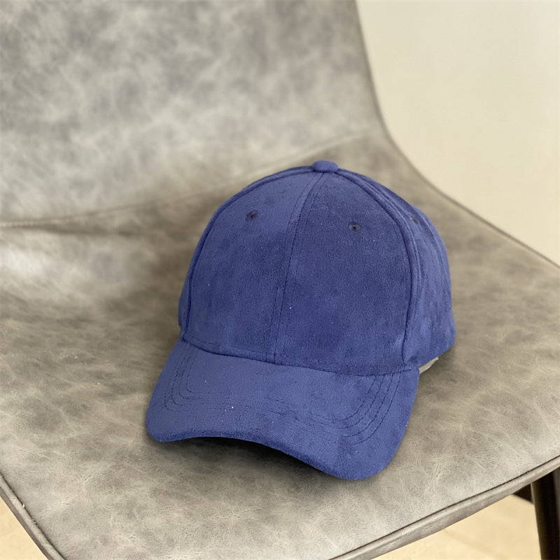 Klassische Herren-Cap mit Wildleder-Optik Skanto